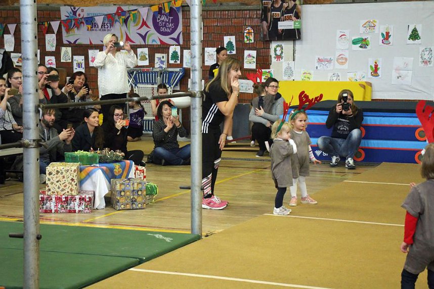 Andrang bei Weihnachtsturnen