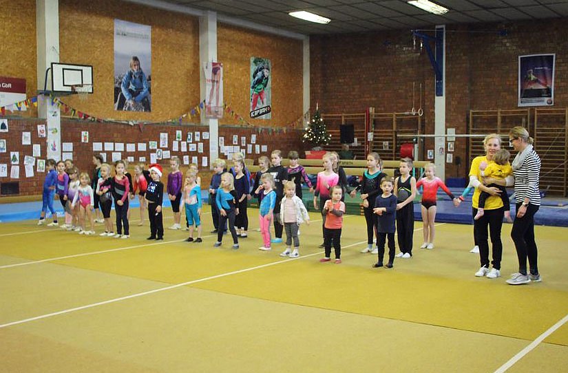 Andrang bei Weihnachtsturnen