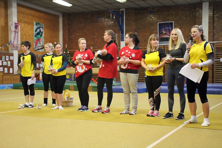 Andrang bei Weihnachtsturnen