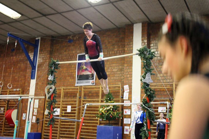 Andrang bei Weihnachtsturnen