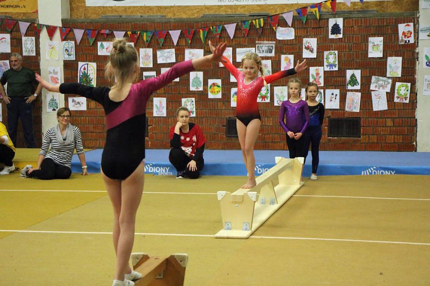 Andrang bei Weihnachtsturnen