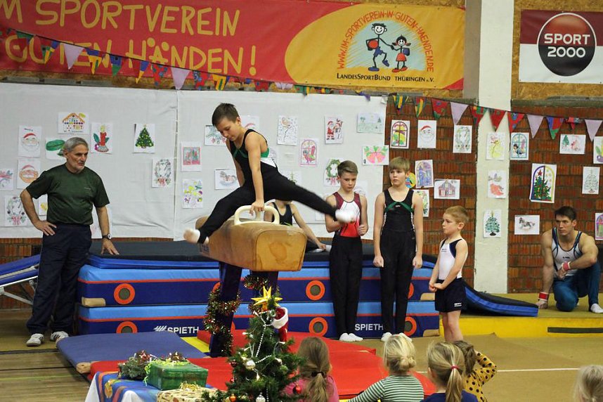 Andrang bei Weihnachtsturnen