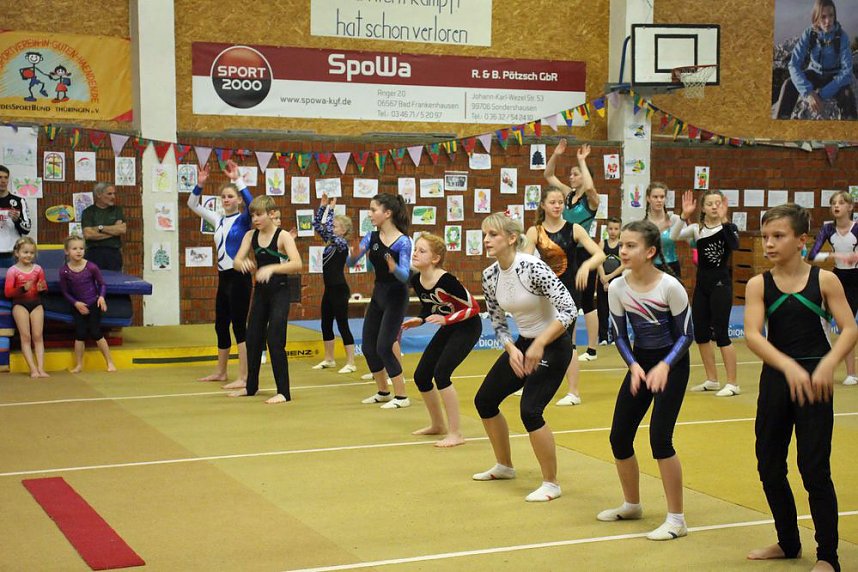 Andrang bei Weihnachtsturnen