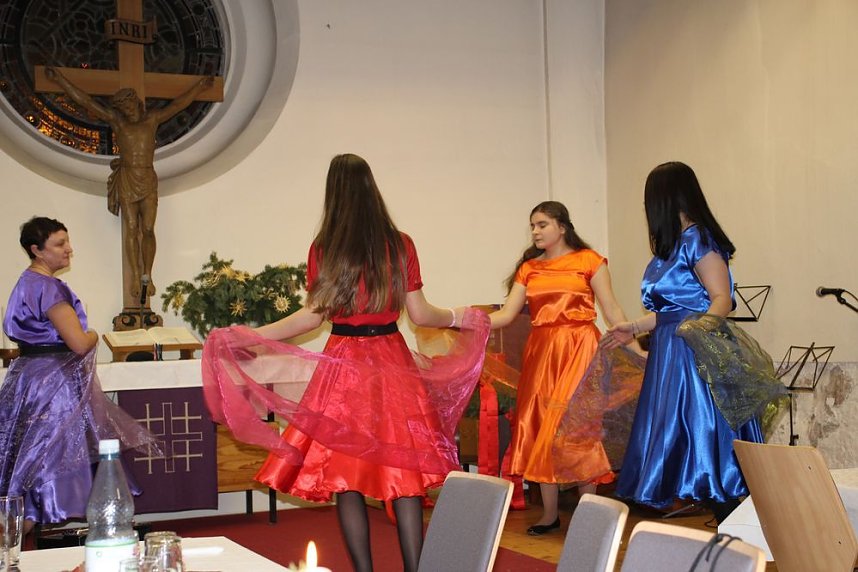 Weihnachten mit Freunden gefeiert