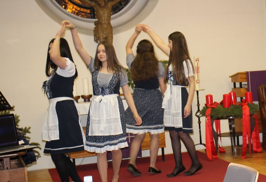 Weihnachten mit Freunden gefeiert