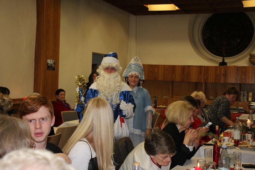 Weihnachten mit Freunden gefeiert