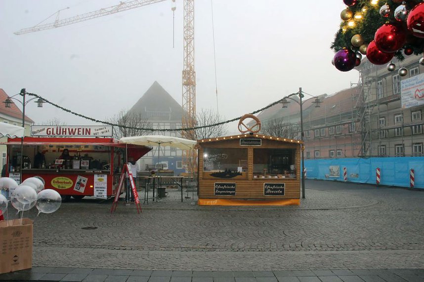 Weihnachtsmarkt in Sondershausen er&ouml;ffnet