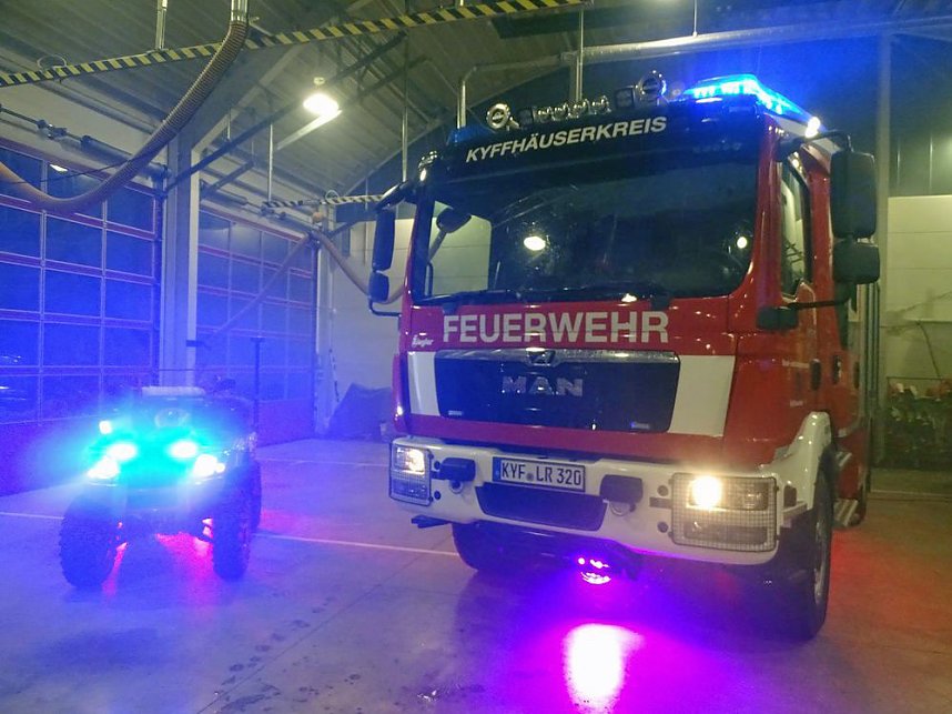 Neue Fahrzeuge f&uuml;r die St&uuml;tzpunktfeuerwehr Bad Frankenhausen