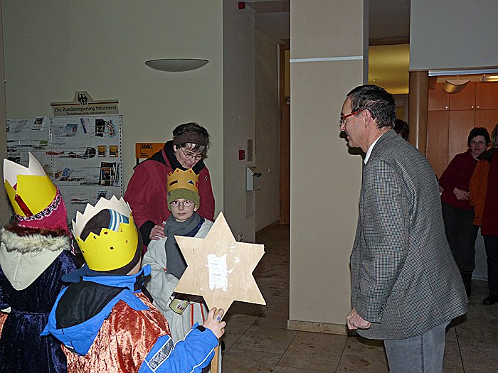 Sternsinger im Landratsamt
