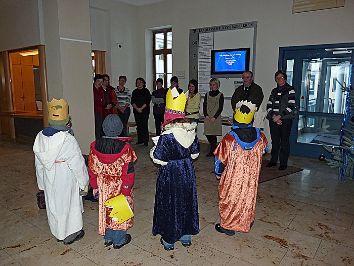 Sternsinger im Landratsamt