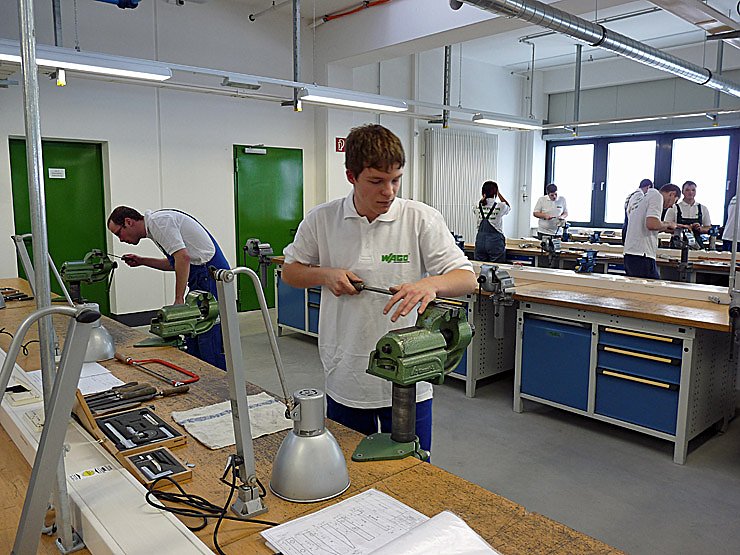 Einweihung Lehrwerkstatt bei WAGO