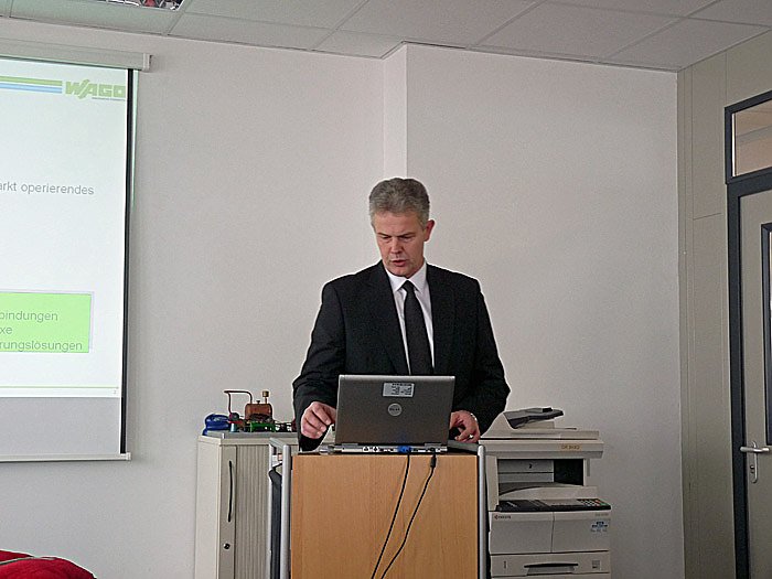 Einweihung Lehrwerkstatt bei WAGO