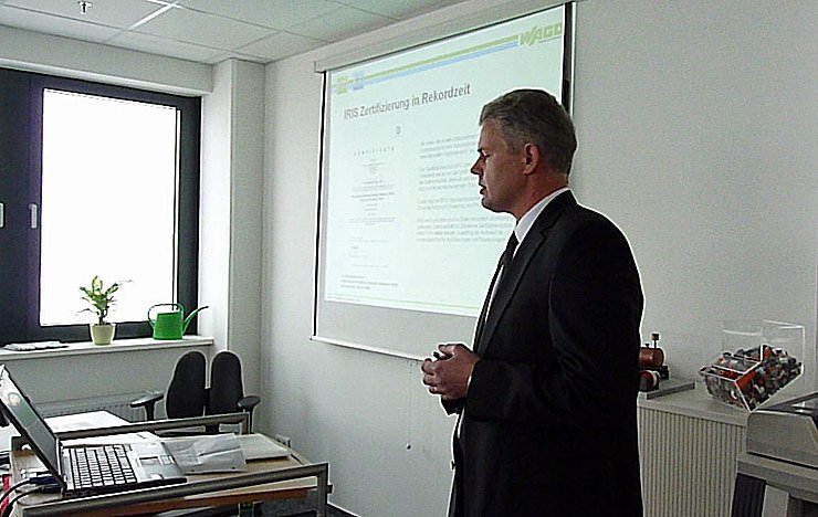 Einweihung Lehrwerkstatt bei WAGO