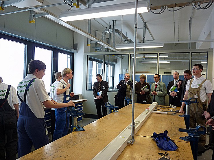 Einweihung Lehrwerkstatt bei WAGO