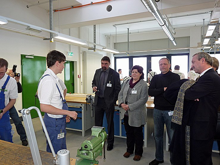 Einweihung Lehrwerkstatt bei WAGO