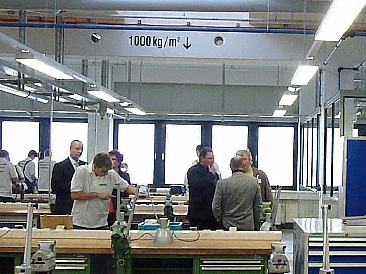 Einweihung Lehrwerkstatt bei WAGO