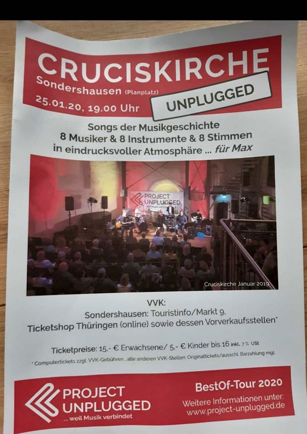 Benefizkonzert in der Cruciskirche