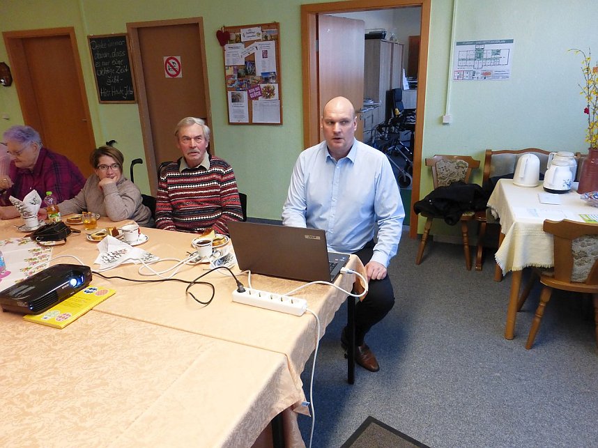 B&uuml;rgermeister Grimm zu Gast beim Verband der Behinderten