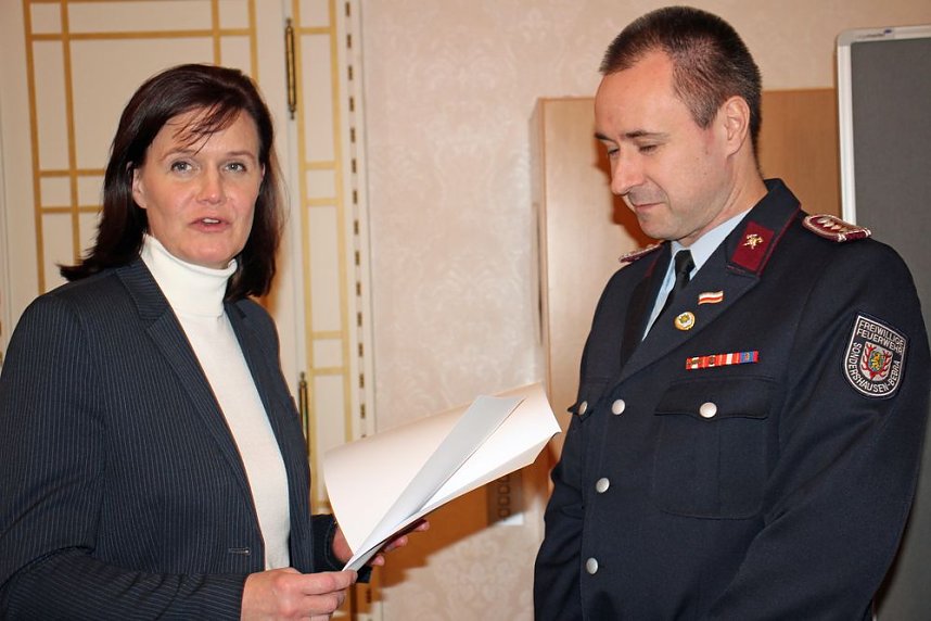 Bestellung F&uuml;hrungskr&auml;fte im Katastrophenschutz