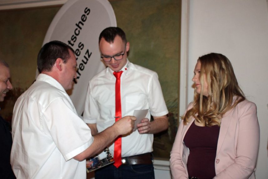 Pr&uuml;fung als Sanit&auml;ter bestanden