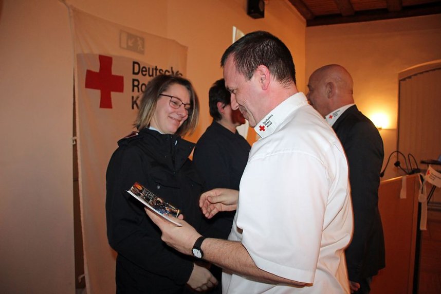 Pr&uuml;fung als Sanit&auml;ter bestanden