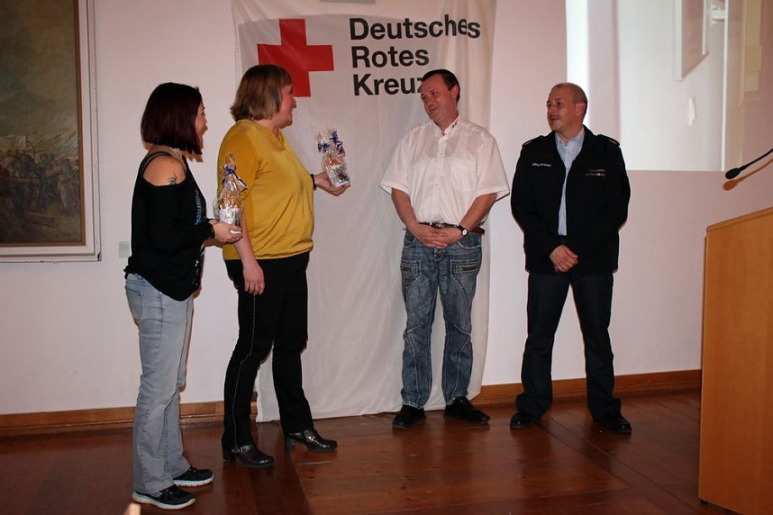 Pr&uuml;fung als Sanit&auml;ter bestanden