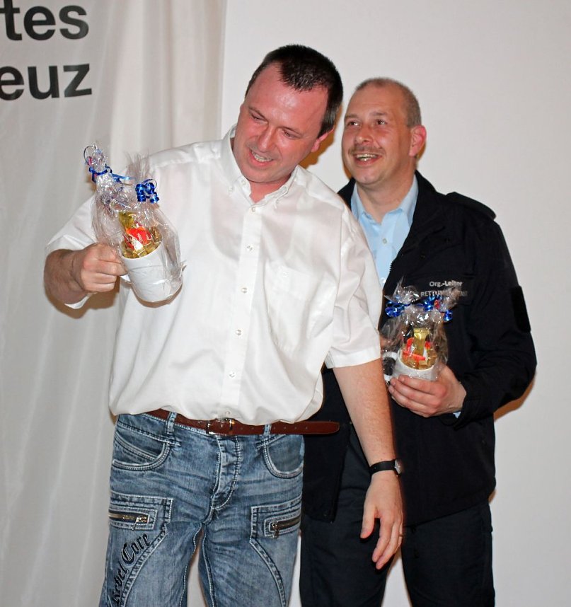 Pr&uuml;fung als Sanit&auml;ter bestanden