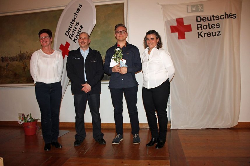 Pr&uuml;fung als Sanit&auml;ter bestanden