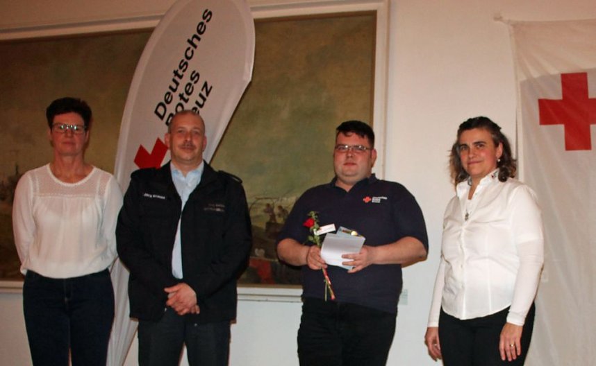 Pr&uuml;fung als Sanit&auml;ter bestanden