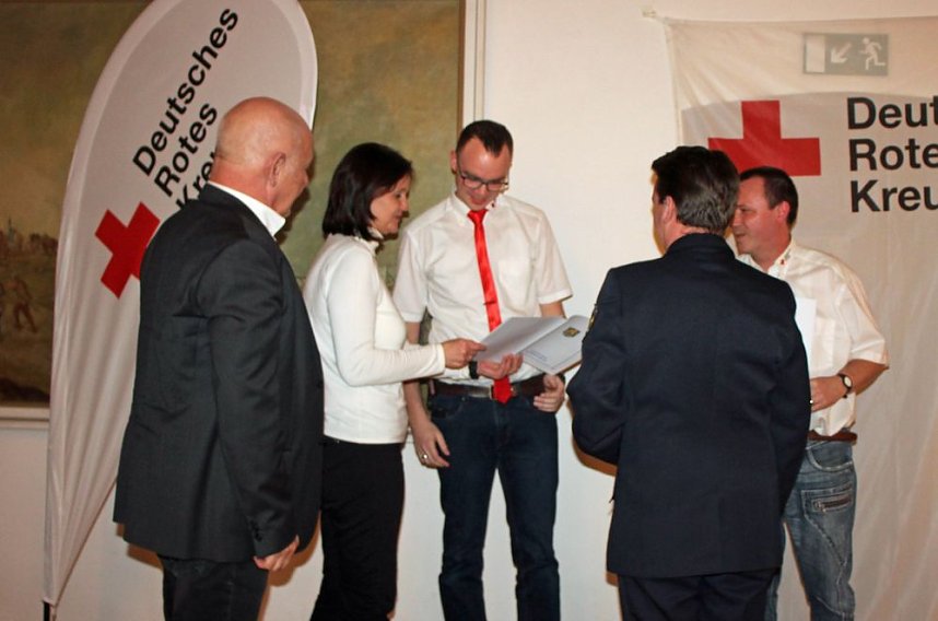 Pr&uuml;fung als Sanit&auml;ter bestanden