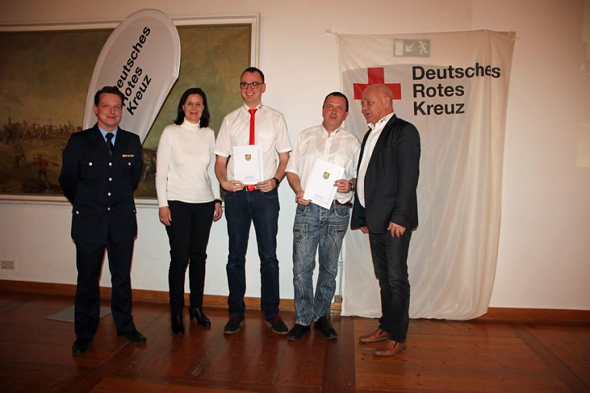 Pr&uuml;fung als Sanit&auml;ter bestanden