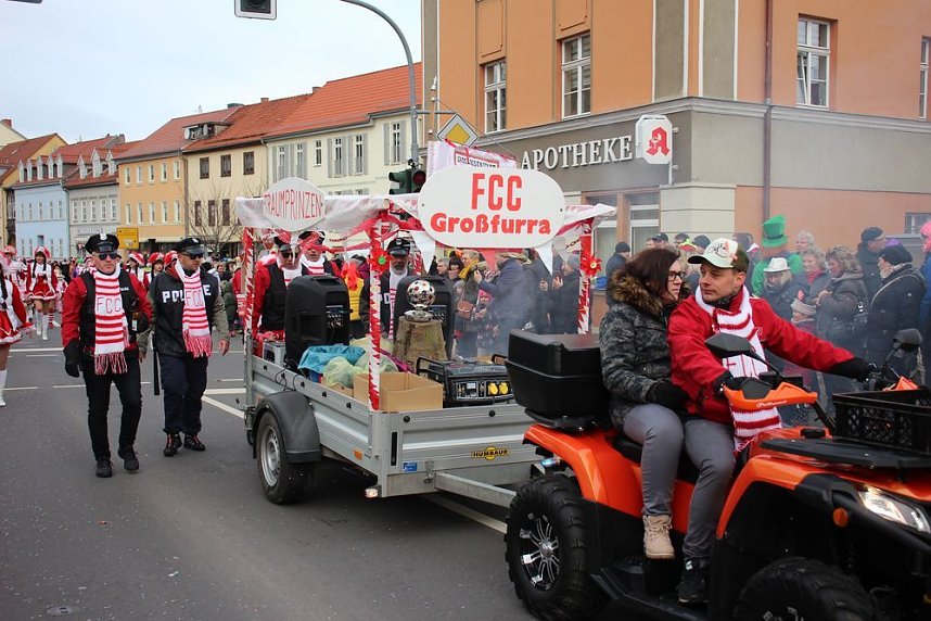 Rosenmontag in Sondershausen