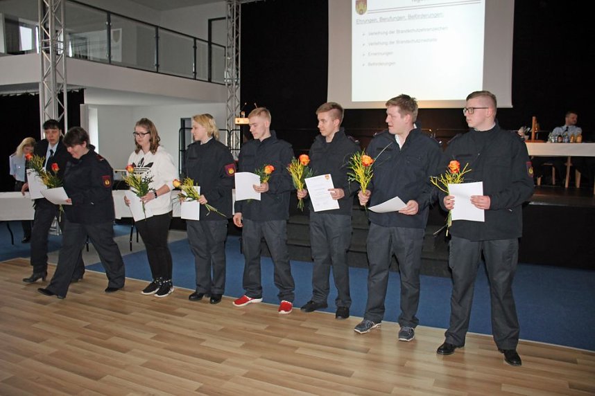 Gemeinsame Jahreshauptversammlung der FFW Bad Frankenhausens