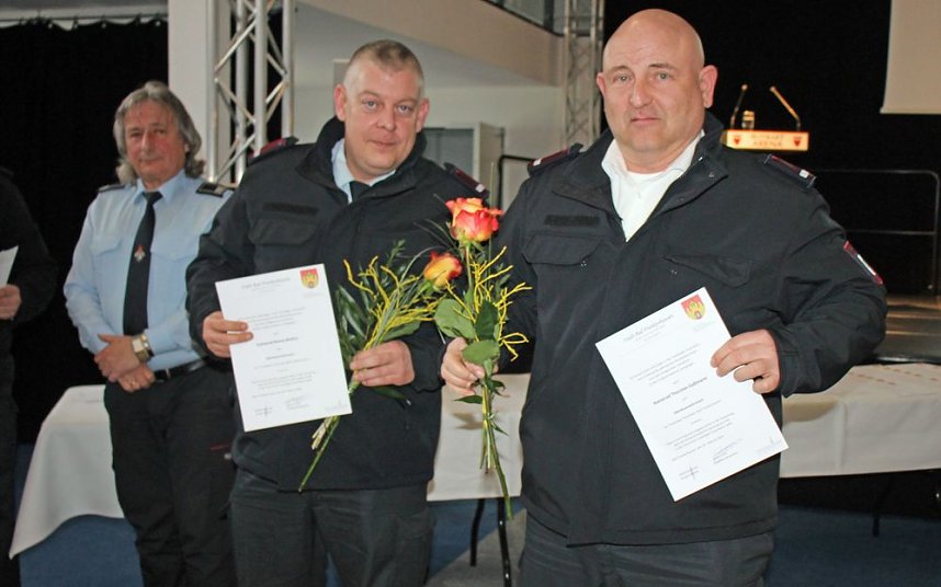 Gemeinsame Jahreshauptversammlung der FFW Bad Frankenhausens