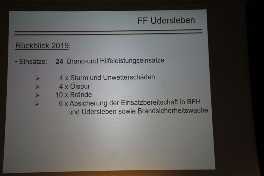 Gemeinsame Jahreshauptversammlung der FFW Bad Frankenhausens