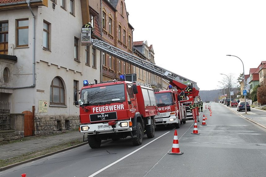 Eins&auml;tze der Feuerwehr in Sondershausen