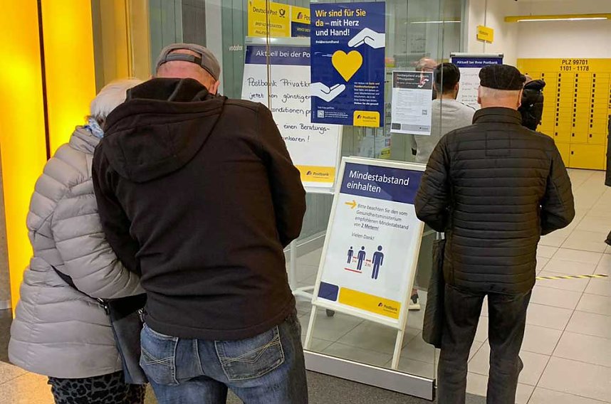 Probleme bei der Post in Sondershausen