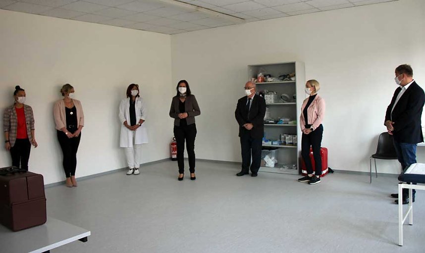 Infektionspraxis heute in Bad Frankenhausen &uuml;bergeben