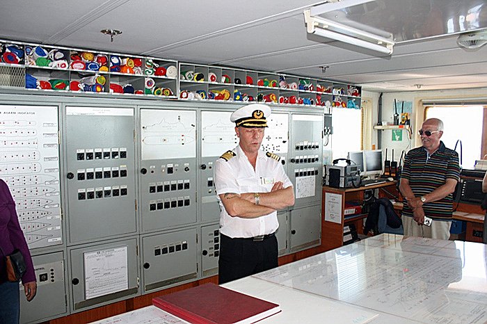 Auf der Br&uuml;cke der Albatros