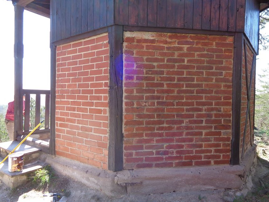 Renovierungsarbeiten an der Schutzh&uuml;tte Hornungsh&ouml;he