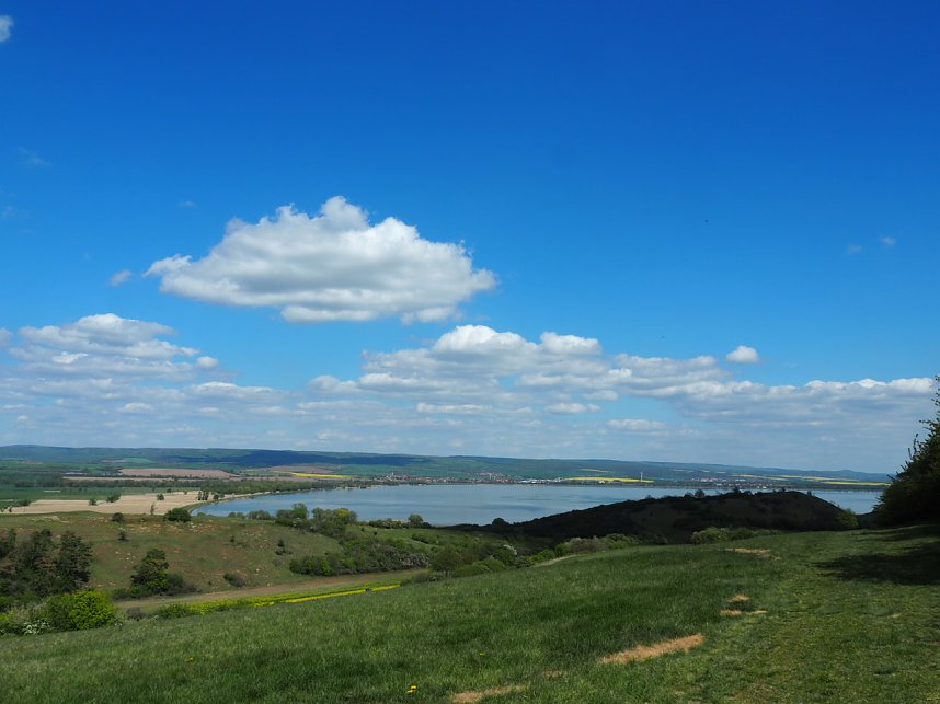 Wandern am Stausee Kelbra