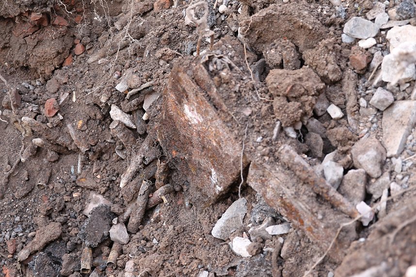 Munitionsfund in Sondershausen