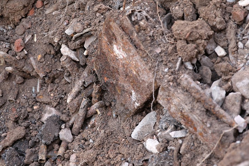 Munitionsfund in Sondershausen