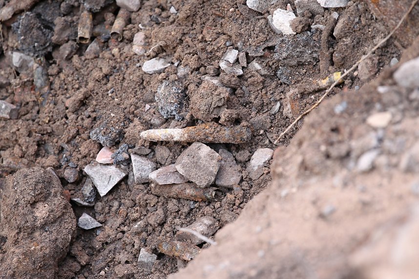 Munitionsfund in Sondershausen