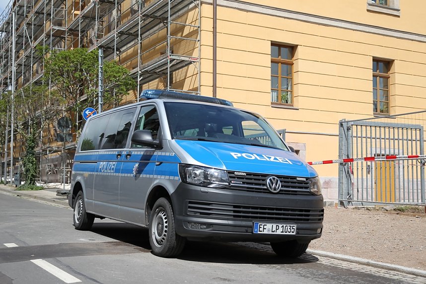 Munitionsfund in Sondershausen