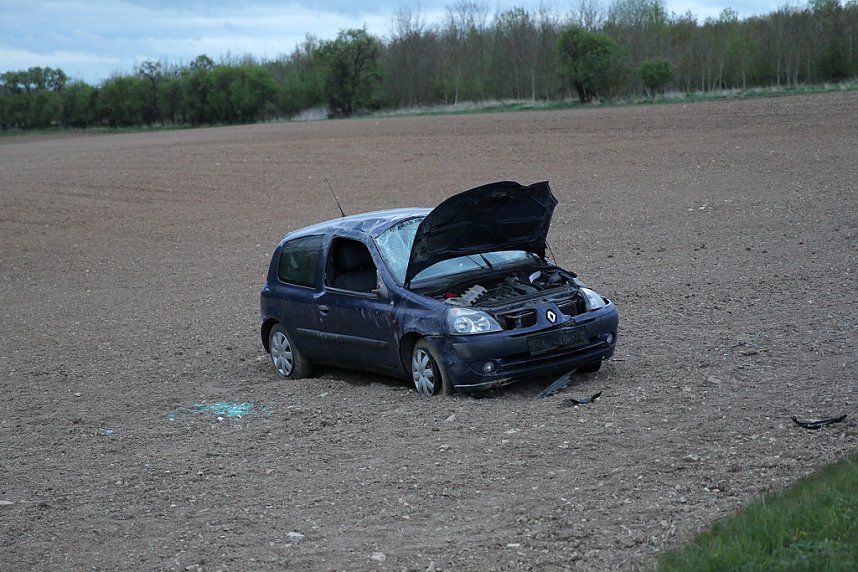Nach Unfall ins Krankenhaus