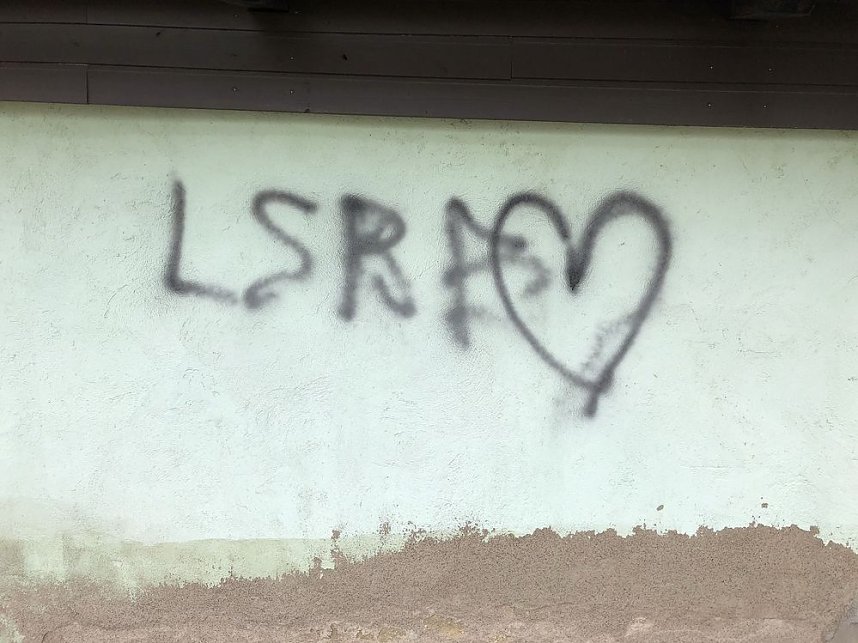 Bilder der Schmierereien