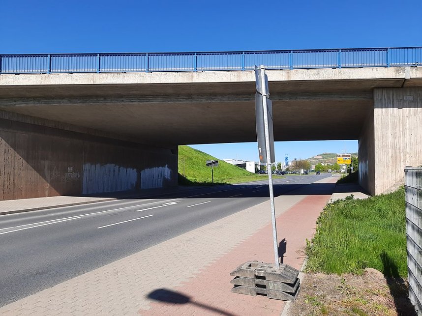 Ab Montag wieder Sperrung der R.-Breitscheid-Stra&szlig;e
