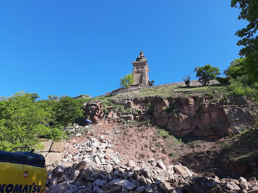 Recht spektakul&auml;re Bilder vom Kyffh&auml;user