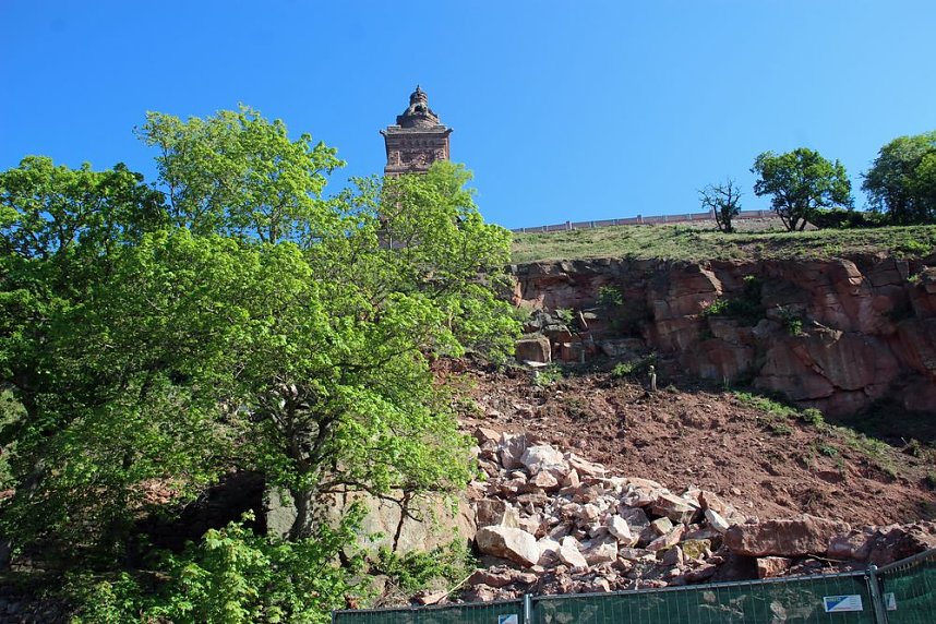 Recht spektakul&auml;re Bilder vom Kyffh&auml;user